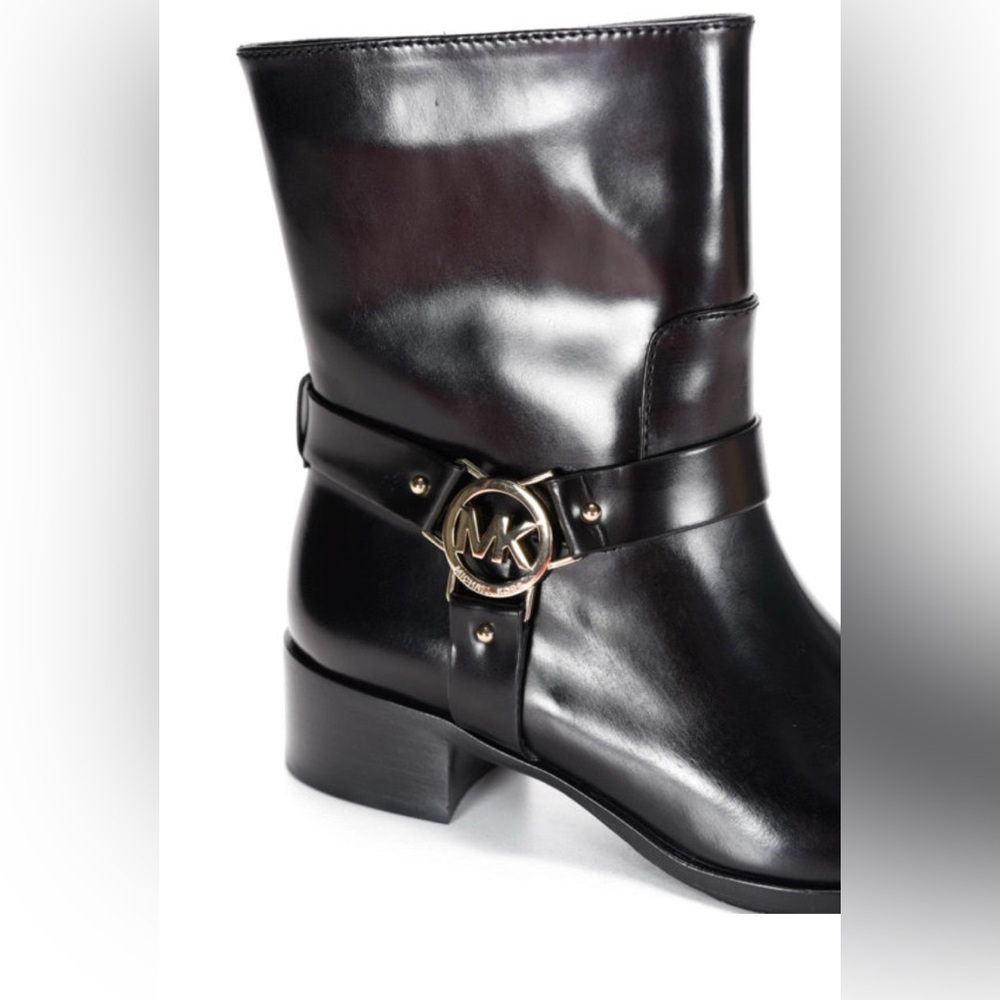 Michael Kors Turner leather ankle boots size 8.5 - Picture 3 of 8